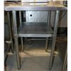 Image 1 : 24X24"" S/S PREP TABLE