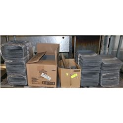 LARGE LOT OF IKEA GREY RETANGULAR AND ROUND DINNER