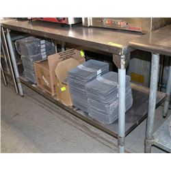 60"X30" S/S PREP TABLE