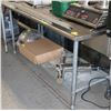 Image 1 : 72"X30" S/S PREP TABLE