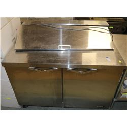 KOOL-IT 2 DOOR 48" REFRIDGERATED PREP TABLE
