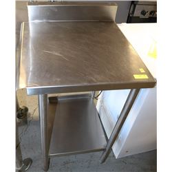 23" X 25" S/S TABLE