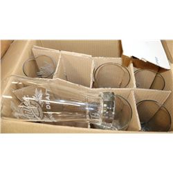 CASE OF MILLER GENUINE DRAFT GLASSES