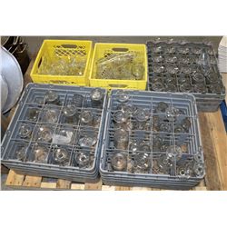 PALLET OF GLASSWARE