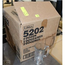 ONE BOX OF A DOZ LIBBEY(5202) 10OZ MUGS