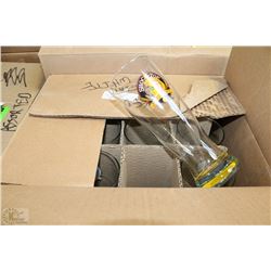 CASE OF 12 SHOCKTOP 20 OZ GLASSES