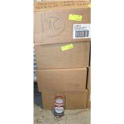 FOUR CASES OF 12 MOLSON CANADIAN 20 OZ GLASSES