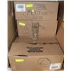 LOT OF 3 CASES WITH 24 HEINEKEN 16 OZ GLASSES