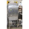 HOBART DISHWASHER WITH DISH RACKS AND COUNTER