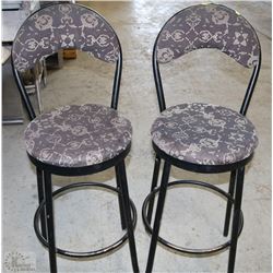 LOT OF 2 BAR STOOLS