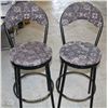 LOT OF 2 BAR STOOLS