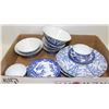 Image 1 : FLAT OF  CHINA DISHES  MADE IN JAPAN