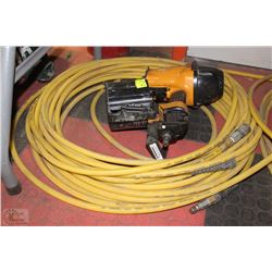BOSTITCH COIL AIR NAILER WITH 100' HOSE