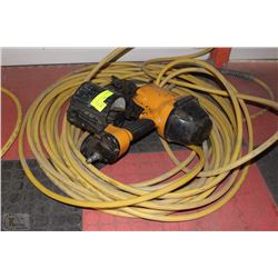 BOSTITCH COIL AIR NAILER WITH 100' HOSE