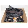 Image 1 : BOX W/HIGH END CAMERAS AND LENSES INCL.
