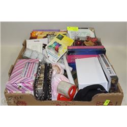 FLAT OF NEW HOUSEHOLD ITEMS