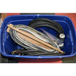 BLUE BIN W/HEAVY DUTY CONSTRUCTION