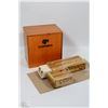 Image 1 : BOX WITH INLAID CUBAN CIGAR BOX AND COHIBA ROBUSTO