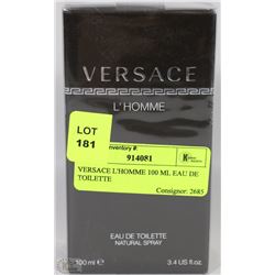 VERSACE L'HOMME 100 ML EAU DE TOILETTE