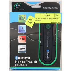BLUETOOTH SPEAKERPHONE FOR VEHICLE