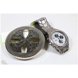 TIME X TITANIUM MENS WATCH WATERPROOF
