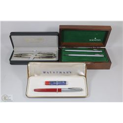 BOX OF WORKING PEN SETS