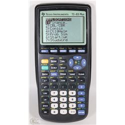 TEXAS INSTRUMENTS TI-83 PLUS SCIENTIFIC CALCULATOR