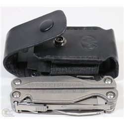 LEATHERMAN TITANIUM CHARGE MULTI TOOL IN LEATHER