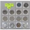 Image 1 : SHEET OF 14 TOKENS 1930-1989