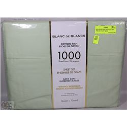 NEW QUEEN SIZE SHEET SET 1000 THREAD COUNT WITH