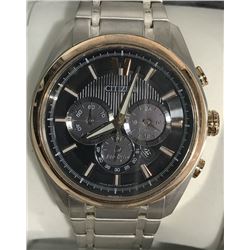 CITIZEN STAINLESS STEEL W/ BLUE DIAL MANS WATCH