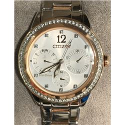 CITIZEN STAINLESS STEEL 2-COLORED W/ PINK &