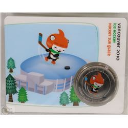 RCM VANCOUVER 2010 ICE HOCKEY 50 CENT COIN