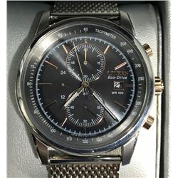 CITIZEN ECO DRIVE STAINLESS STEEL MEN'S WATCH