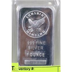SUNSHINE MINTING 1 OZ SILVER BAR