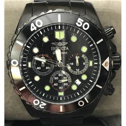 INVICTA SIGNATURE II BLACK STAINLESS STEEL MEN'S