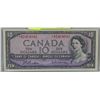 Image 1 : ASTERICK B/D 1954 CANADIAN $10 REPLACEMENT NOTE
