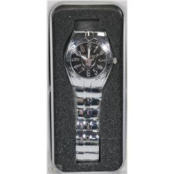 NFL RAIDERS METAL MENS WATCH