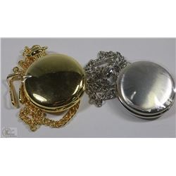 LOT OF 2 ASSORTED COLORS ENGRAVEABLE POCKET