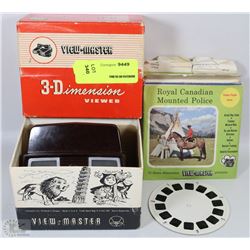 ESTATE 3-D VIEWMASTER WITH SLIDES IN ORIGINAL BOX