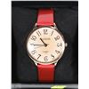 Image 1 : BAISDN WOMEN'S WATCH QUARTZ WITH RED STRAP