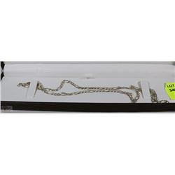 .925 SILVER 18 INCH CHAIN NECKLACE - MADE IN