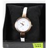 Image 1 : KEZZI WOMEN'S WATCH WITH WHITE STRAP