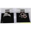 Image 1 : LOT OF 2 WOMENS FASHION RINGS