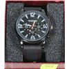 Image 1 : WEIJIEER MENS WATCH WITH RUBBER STRAP