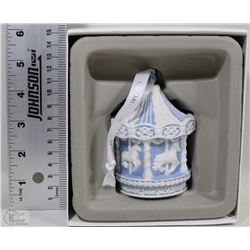 NEW WEDGEWOOD & WATERBURY BOXED CHRISTMAS ORNAMENT