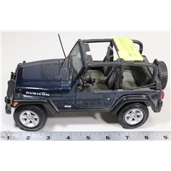 1:18 SCALE JEEP WRANGLER RUBICON  DIE CAST