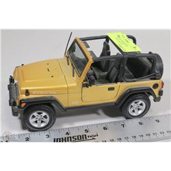 1:18 SCALE JEEP WRANGLER RUBICOIN 2003  DIE CAST