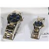 Image 1 : NEW GENEVA HIS AND HERS WATCH SET IN CASE