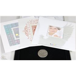 1999 CANADIAN HOLOGRAM, STAMP AND QUARTER